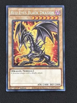 Red-Eyes Black Dragon MP22-EN267 1st Edition Prismatic Secret Rare VLP - Image 1