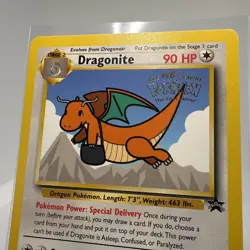 Pokemon TCG Dragonite Movie Promo Card 05/53 WOTC Promo Authentic Set H - Image 2