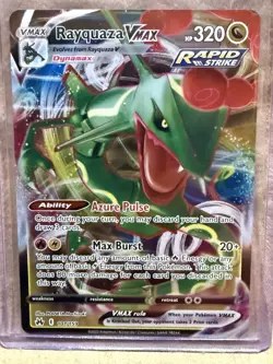 Rayquaza VMAX 101/159 Crown Zenith Full Art Ultra Rare Pokemon Card NM-M - Image 1