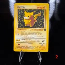 Pikachu 01/53 Wotc Promo Regular Pokemon Card - Image 1