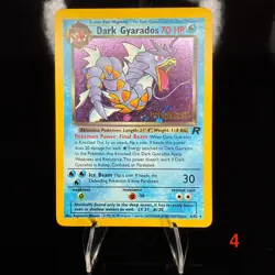 Dark Gyarados (Prerelease) 08/82 Wotc Promo Holo Pokemon Card - Image 1