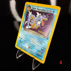Dark Gyarados (Prerelease) 08/82 Wotc Promo Holo Pokemon Card - Image 2