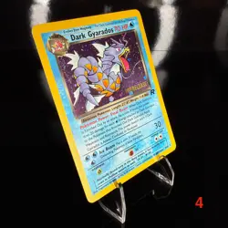 Dark Gyarados (Prerelease) 08/82 Wotc Promo Holo Pokemon Card - Image 3