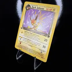Dark Jolteon 38/82 1st Edition Team Rocket Pokemon Card - Image 2
