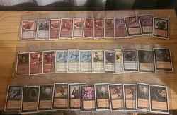 Lot Of 35 Magic The Gathering Cards MTG - Image 1
