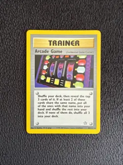 ARCADE GAME 83/111 - Rare - Neo Genesis - VINTAGE WOTC Pokemon Card - NM - Image 1