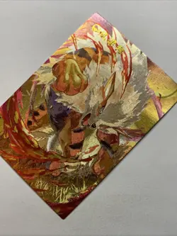Arcanine Fire Dog Pokemon 59 Foil Holo Card Anime Rare Full Art Arcade Pokedex - Image 3