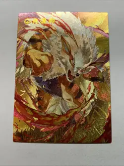 Arcanine Fire Dog Pokemon 59 Foil Holo Card Anime Rare Full Art Arcade Pokedex - Image 5