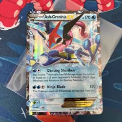 Pokemon card - Ash-greninja EX - Promo XY133 - Pokemon - moderately played - Image 2