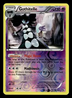Gothitelle 72/113 Reverse Holo Legendary Treasures Pokemon Card - Image 1