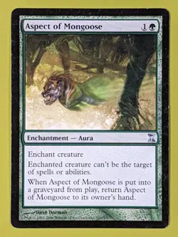 Aspect of Mongoose x1 Time Spiral 1x Magic the Gathering MTG - Image 1