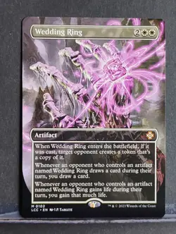 Wedding Ring (Borderless); Commander: the Lost Caverns of Ixalan - Image 1