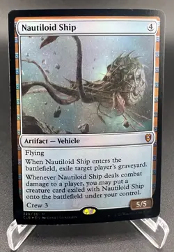 Nautiloid Ship (Foil #328, NM) Commander Legends: Battle for Baldur's Gate (CLB) - Image 1