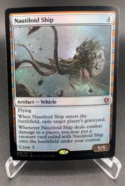 Nautiloid Ship (Foil #328, NM) Commander Legends: Battle for Baldur's Gate (CLB) - Image 3
