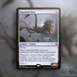 MTG Magic Nautiloid Ship 328/361 Commander Legends: Baldur's Gate CLB Artifact - Image 1