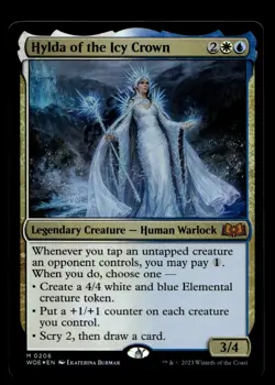 Hylda of the Icy Crown 206 Foil M Wilds of Eldraine - Image 1