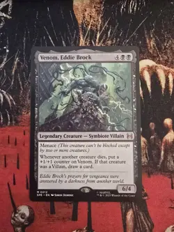 Venom, Eddie Brock - Mythic - Marvel's Spiderman: Legal-Eternal MTG SDCC 2025 - Image 1