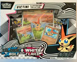 Pokemon TCG: Black Bolt~White Flare Unova SV10.5 Victini Illustration Collection - Image 1