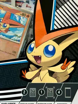 Pokemon TCG: Black Bolt~White Flare Unova SV10.5 Victini Illustration Collection - Image 2