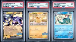SET! 2025 POKEMON SVP EN PROMO ILLUSTRATION CONTEST 2024 PIKACHU PSA 9 - Image 1