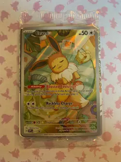 Pokemon TCG Eevee Black Star Promo 173 SV: Scarlet & Violet Holo Sealed - Image 1