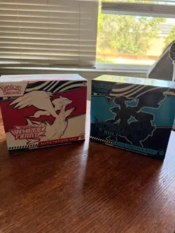 Pokemon TCG: Black Bolt & White Flare Elite Trainer Boxes ETB Set Factory Sealed - Image 1
