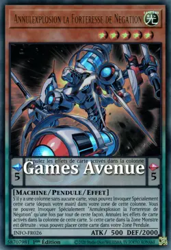 Yu-Gi-Oh ! Annulexplosion la Forteresse de Negation INFO-FR026 VF/ULTRA - Image 1