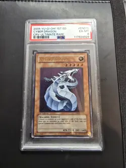 Yu-Gi-Oh Cyber Dragon Ultimate Rare CRV-EN015 Cybernetic Revolution 1st Edition - Image 1