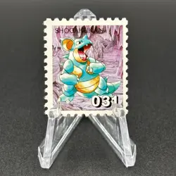 Nidoqueen Pokemon Stamp Card Shogakukan Nintendo Japanese TCG Vintage S316-6 - Image 1