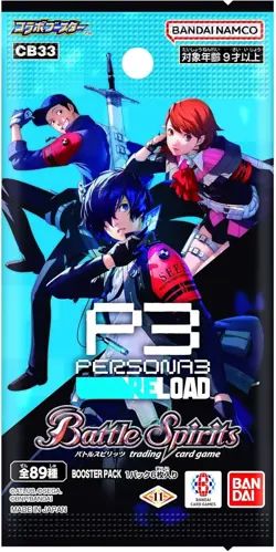 Battle Spirits Collaboration Booster Persona 3 Reload CB33 / 16P in Box Card - Image 1