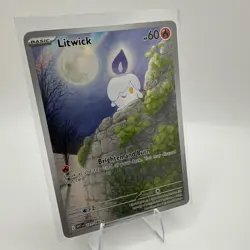 Litwick 101/086 Pokemon TCG SV White Flare Illustration Rare Card - Image 2