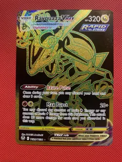 Rayquaza VMAX (Secret) TG29/TG30 Silver Tempest Trainer Gallery Pokemon Card TCG - Image 2