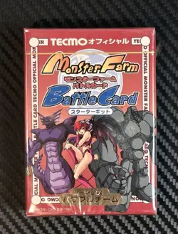 Tecmo Monster Farm Battle Card Game Starter Deck Red - Japan Import - Image 1