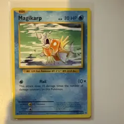 Pokemon TCG Magikarp Evolutions Card 33/108 Regular Common - Image 1