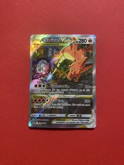 Charizard VSTAR SWSH262 Sword & Shield Promo Pokemon Card TCG Damaged Alt Art - Image 2