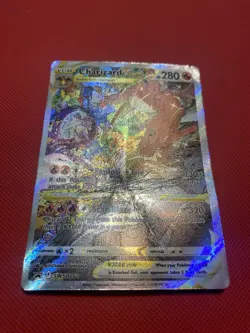 Charizard VSTAR SWSH262 Sword & Shield Promo Pokemon Card TCG Damaged Alt Art - Image 4