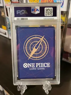 2023 One Piece OP10 082 EN English Kuzan Alternate Art Card PSA GEM MT 10 - Image 2