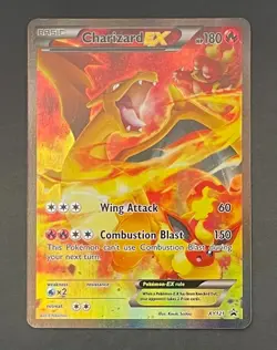 Pokemon Card Charizard EX XY121 Black Star Promo - Near Mint - Image 1