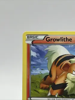 Pokemon TCG Growlithe XY Breakpoint Card 10/122 Regular Common Near Mint - Image 5