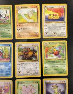 Pokemon Jungle Mixed Lot 16 Card Set - Image 3
