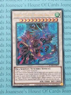BLMM-EN077 Ukiyoe-P.U.N.K. Amazing Dragon Ultra Rare Yu-Gi-Oh Card 1st Edit New - Image 1