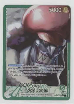 2023 One Piece Card Game: Wings of Captain OP06 L (Alt Art) Hody Jones #OP06-020 - Image 1
