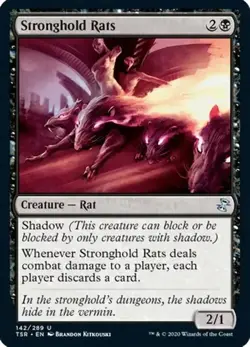 MTG - Stronghold Rats [Time Spiral Remastered] - Image 1