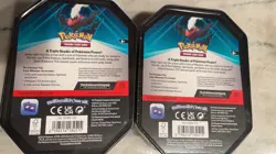 2x Pokemon TCG Triple Whammy Collector's Tin Darkrai Tin Sealed - Image 2