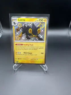 Luxray Shiny Rare 137/091 SV: Paldean Fates Mint Condition Pokemon TCG - Image 1