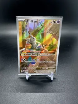 Mimikyu - SVP 075 Pokemon Paldean Fates Elite Trainer Box Promo Sealed - Image 1