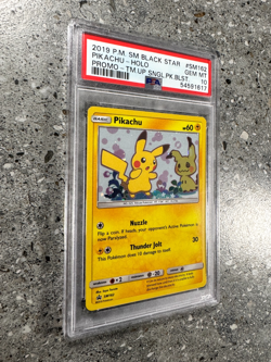 Pokemon TCG Cards Pikachu SM162 Black Star Promo Holo PSA 10 GEM MINT - Image 3