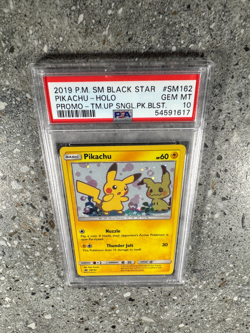 Pokemon TCG Cards Pikachu SM162 Black Star Promo Holo PSA 10 GEM MINT - Image 5