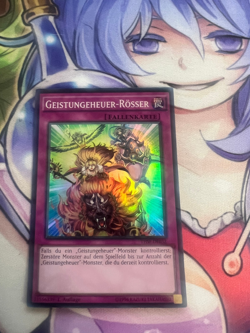 RITUAL BEAST STEEDS SUPER RARE GERMAN THSF-EN032 DE032 NEAR MINT YUGIOH - Image 1