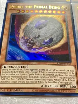 3x Nibiru, The Primal Being + 3x Artifact Lancea | RA01 | NM | YuGiOh! - Image 2